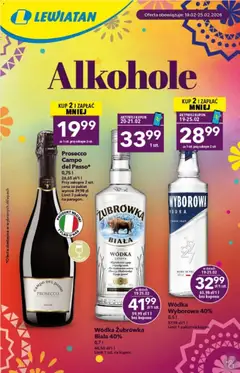 Pogląd gazetki "Alkohole" ze sklepu Lewiatan ważnej od 19.02.2026