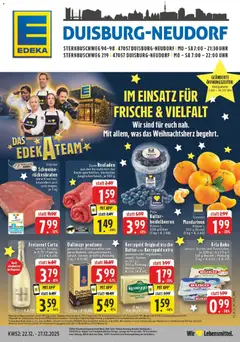 Vorschau von dem Prospekt des Geschäftes Edeka, gültig ab dem 22.12.2025