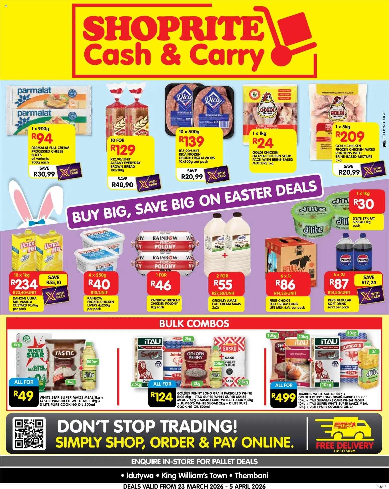 Preview of Shoprite flyer valid from 23/03/2026