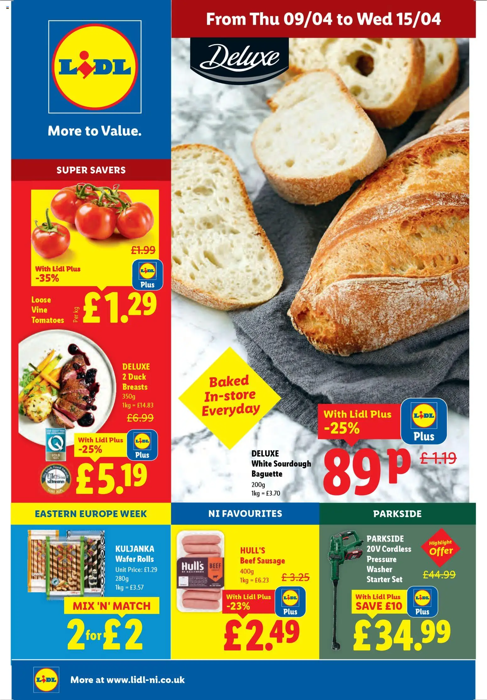 Preview of Lidl Lidl - Super Savers valid from 09/04/2026