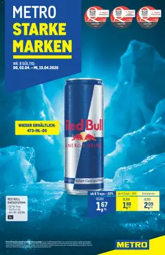 Vorschau der Angebote: Metro Metro angebote Starke Marken gültig ab 02.04.2026