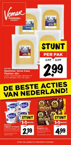 Voorbeeld van Weekendfolder week 45 van winkel Vomar geldig vanaf 06-11-2025