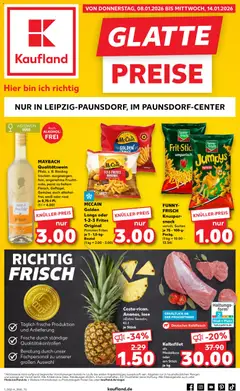 Vorschau von dem Prospekt des Geschäftes Kaufland, gültig ab dem 08.01.2026