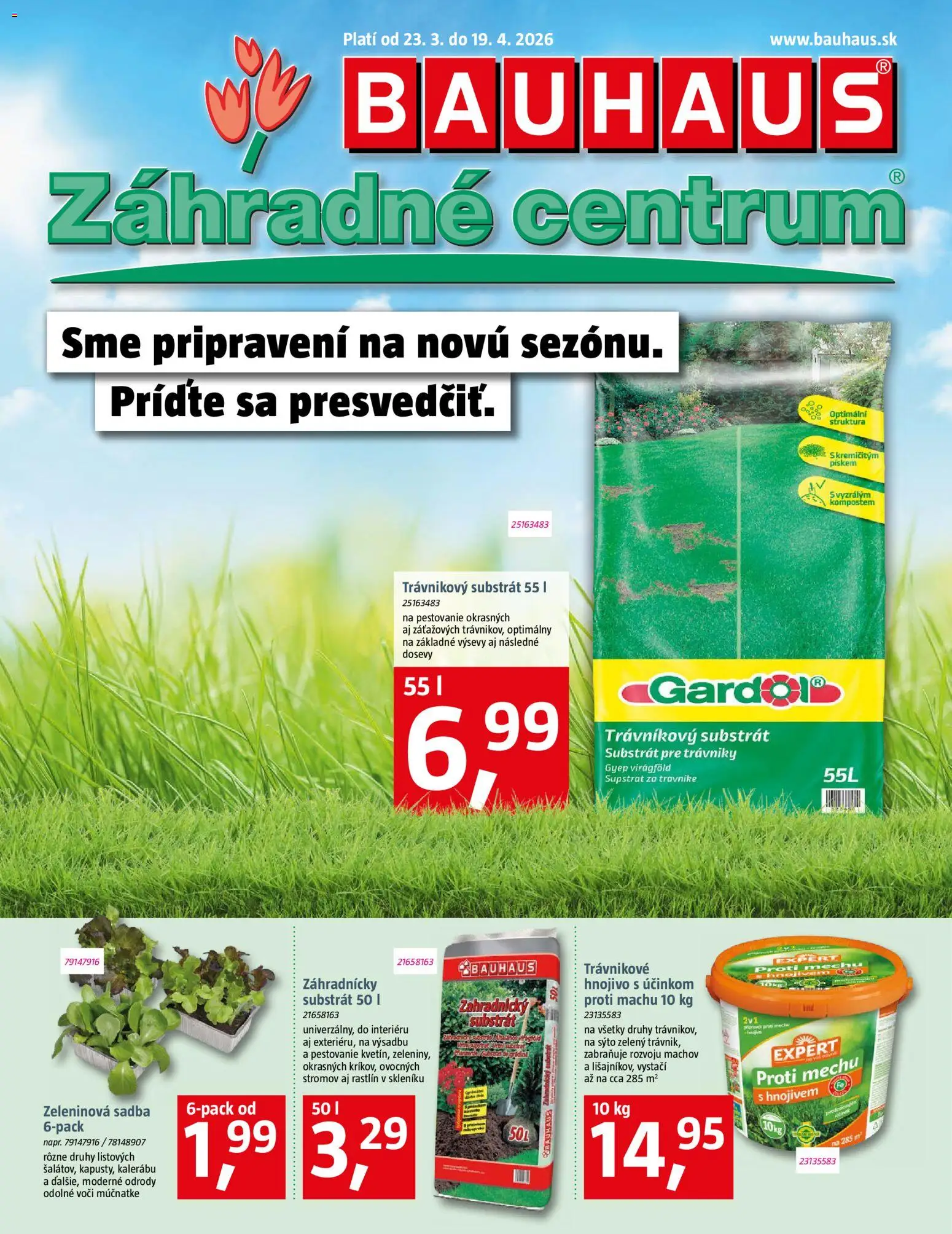 Náhľad Bauhaus letáku platného od 23.03.2026