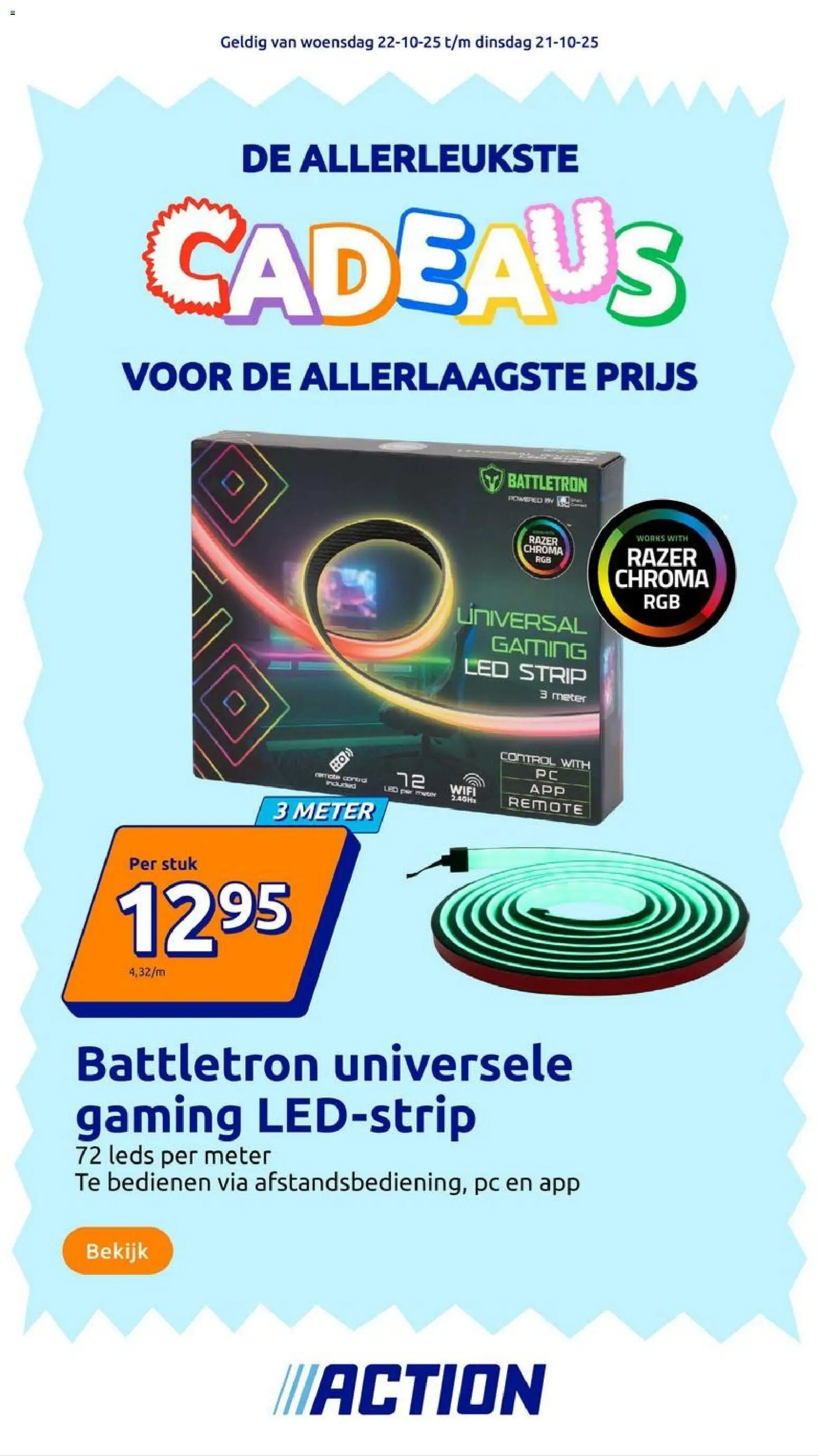 Action shop Action Presents geldig vanaf 22/10/2025 - Paginanummer 1 - Pc