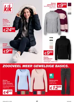 Voorbeeld van Folder van winkel KiK geldig vanaf 06-10-2025 | Pagina: 20