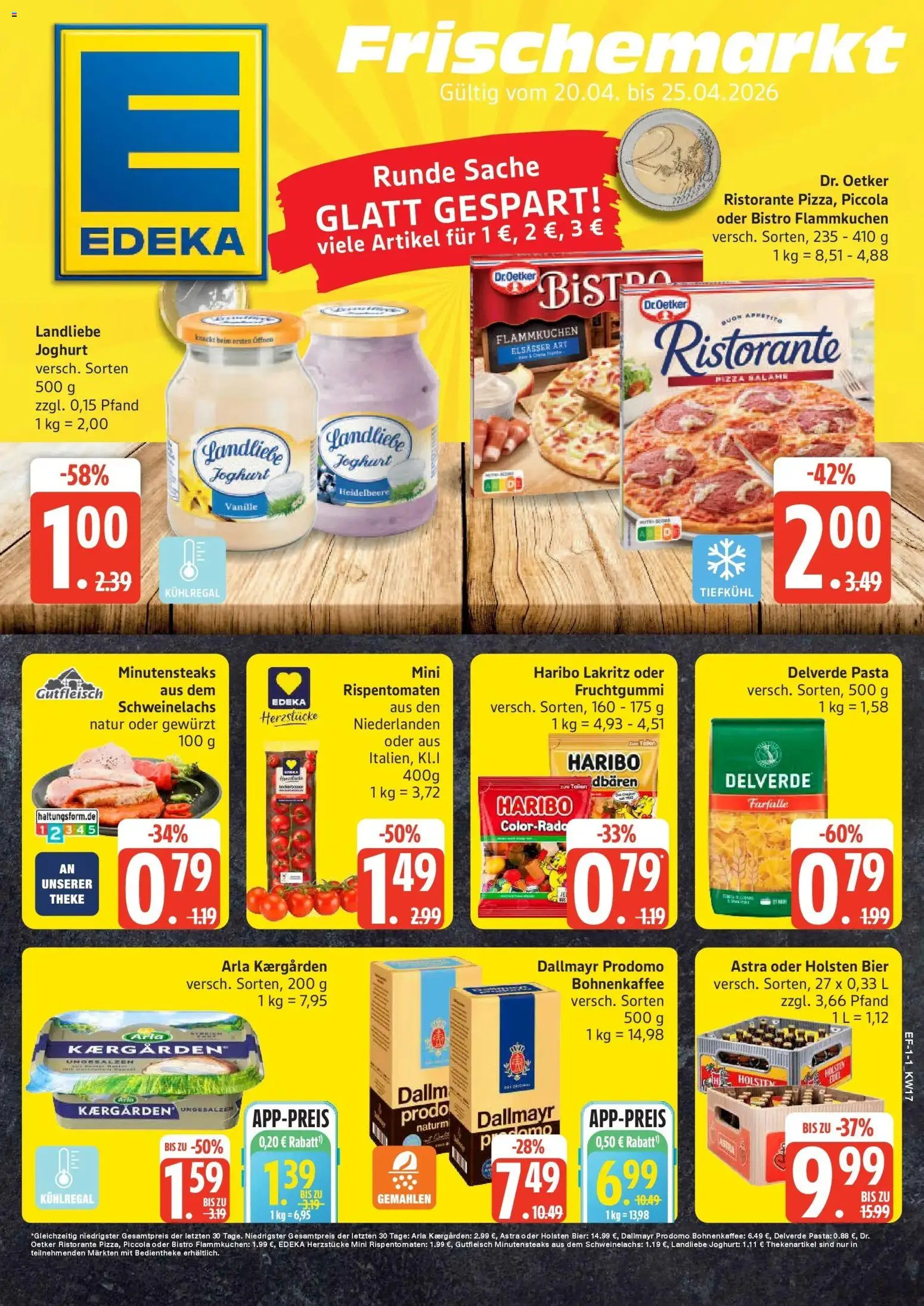 Vorschau von dem Prospekt des Geschäftes Edeka, gültig ab dem 20.04.2026