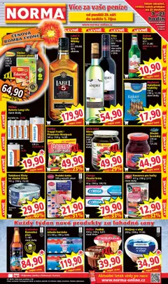 Náhled nabídky: Norma Leták platný od 29.09.2025