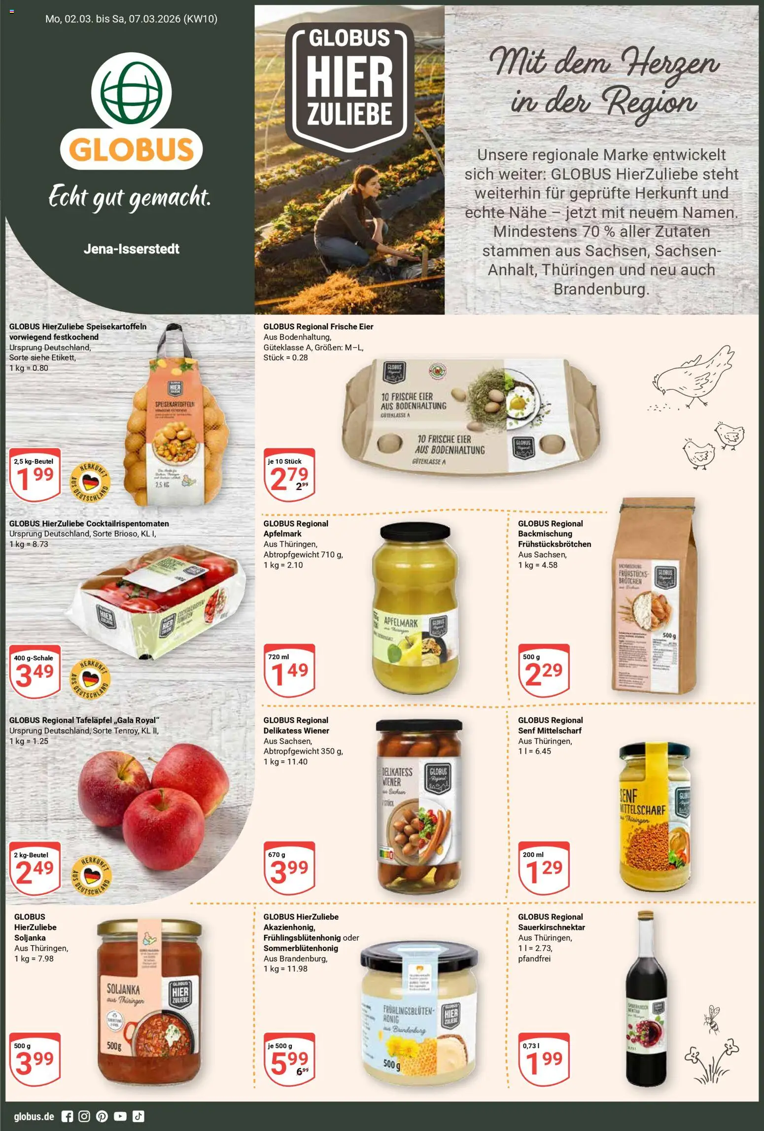 Vorschau von dem Prospekt des Geschäftes Globus, gültig ab dem 02.03.2026