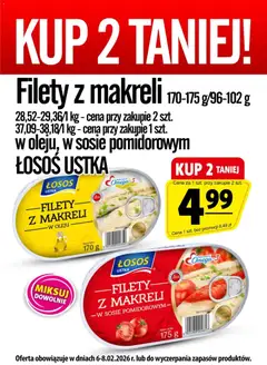 Pogląd gazetki "Promocja - Filety z makreli" ze sklepu Prim Market ważnej od 06.02.2026