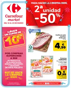 Vista previa del folleto de la tienda Carrefour Market válido desde el 12/03/2026 