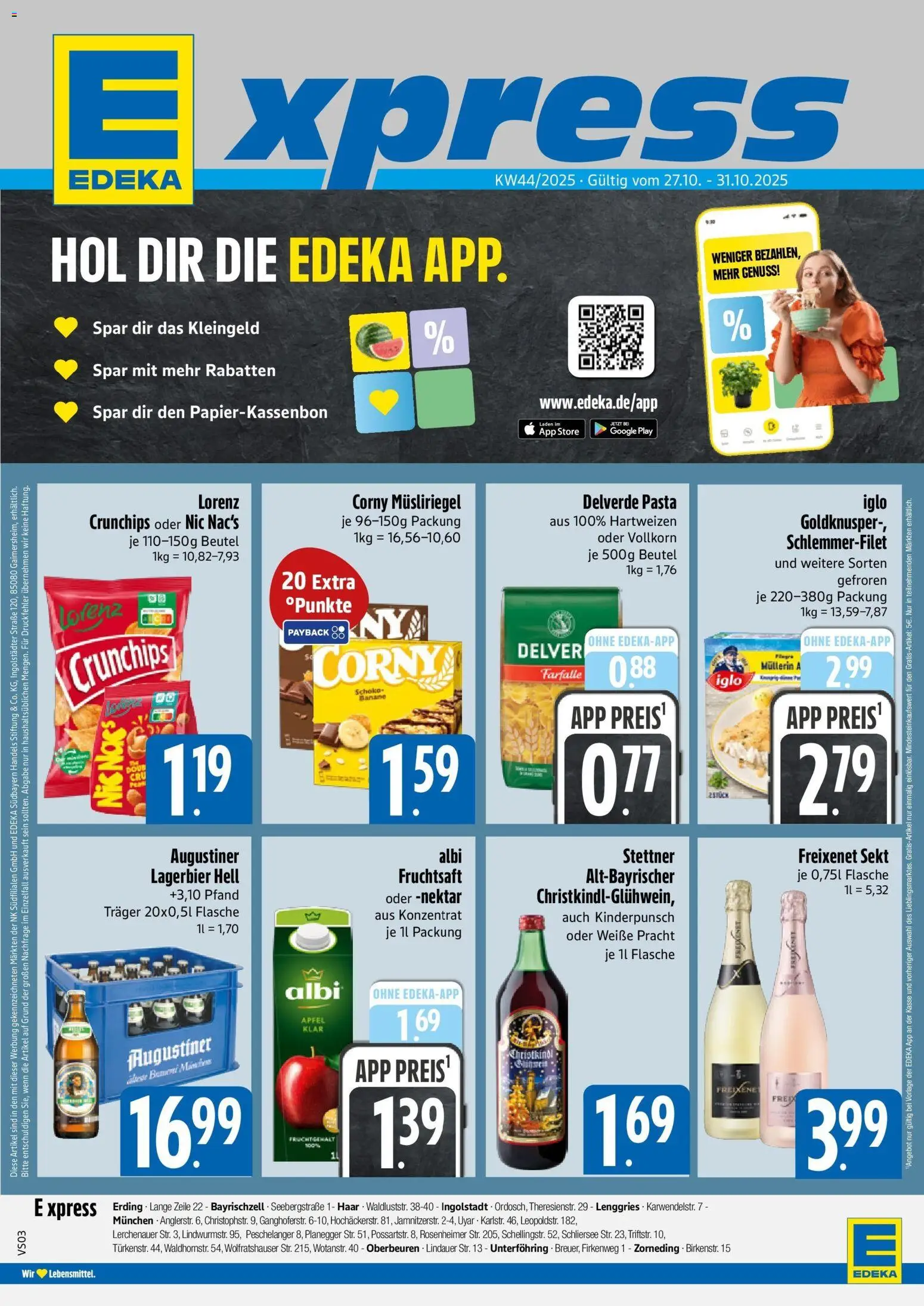 EDEKA Prospekt ab 26.10.2025 - Prospekt München Online