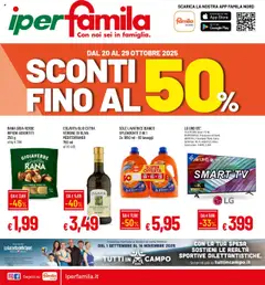 Anteprima dell'opuscolo Volantino Iper dal negozio Famila valido da 20/10/2025