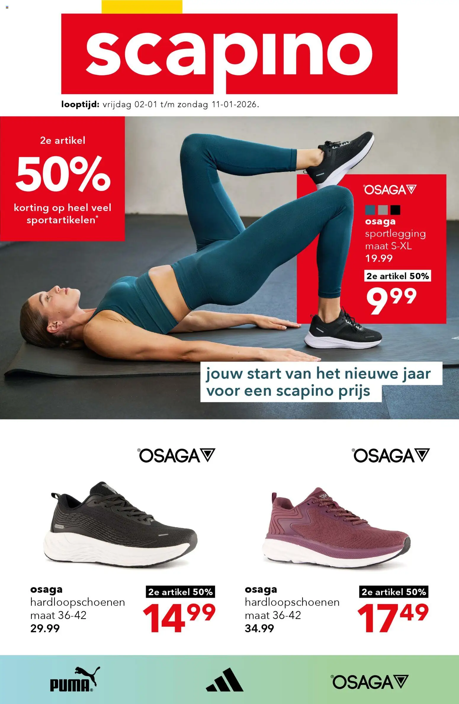 Voorbeeld van Folder van winkel Scapino geldig vanaf 02-01-2026