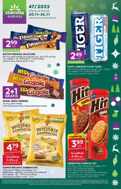 Pogląd gazetki "Express" ze sklepu Stokrotka ważnej od 20.11.2025