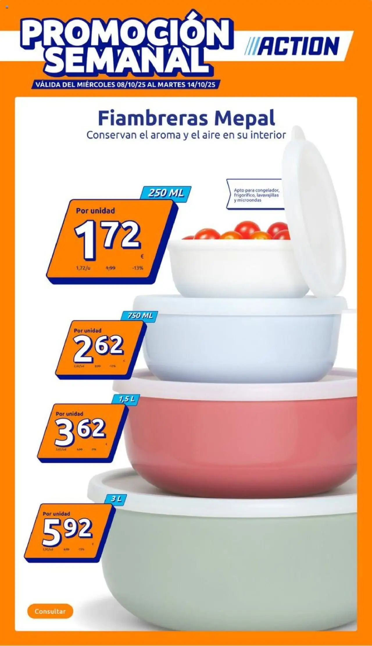 Action Folleto > 08/10 - 14/10/2025 > Ofertas