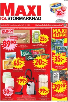 Förhandsgranska reklamblad Enköping från butik ICA Maxi gäller från 26/01/2026