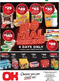 Preview of OK Foods flyer valid from 27/11/2025