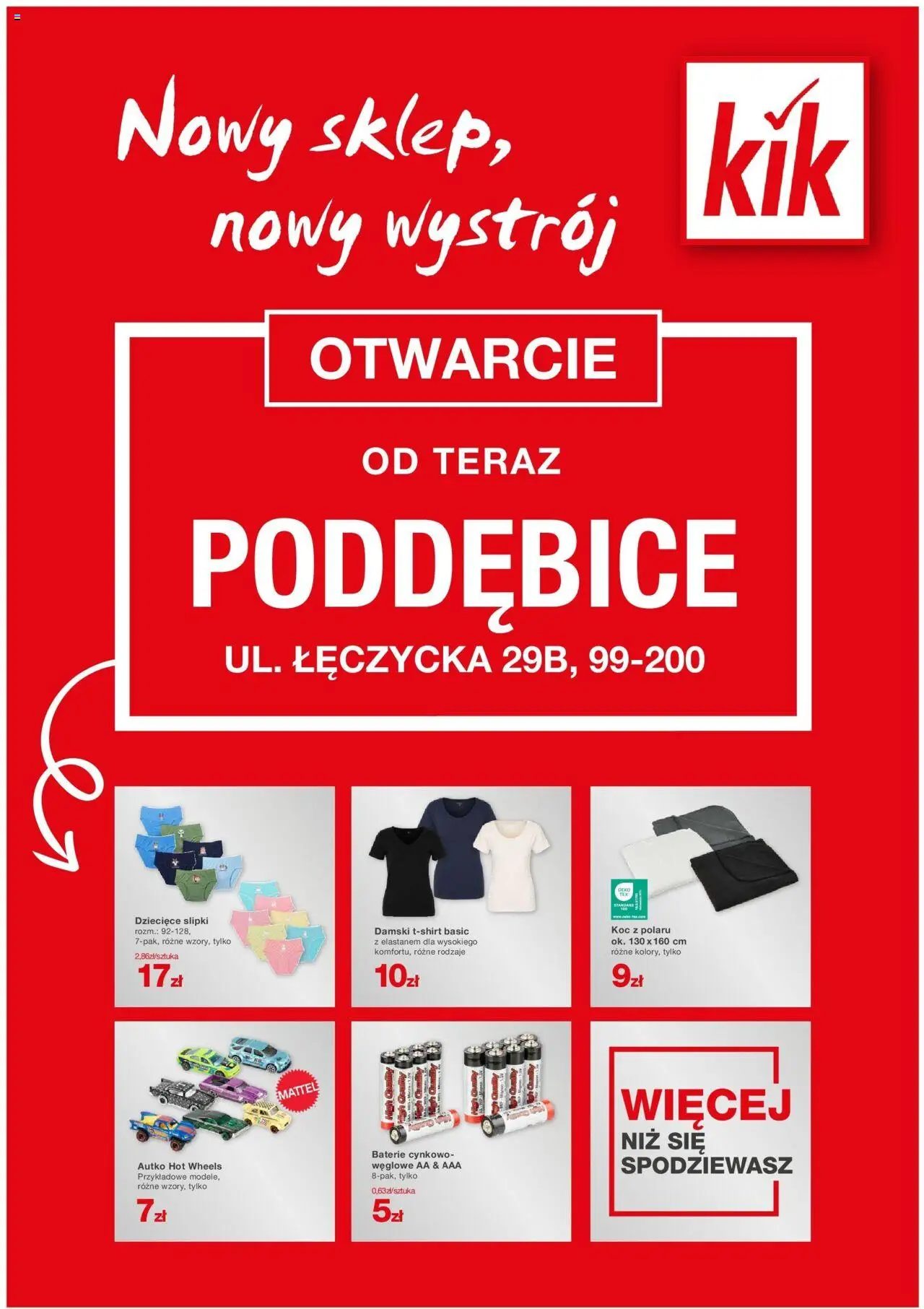 Kik gazetka online 10.10.2025 - Aktualna gazetka promocyjna - Numer strony 1