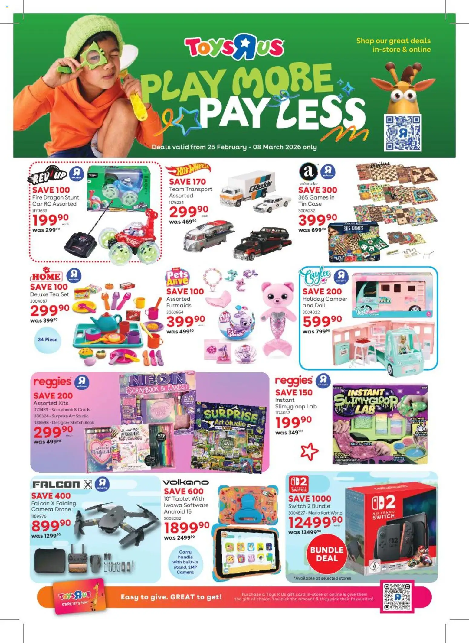 Preview of Toys R Us flyer valid from 25/02/2026