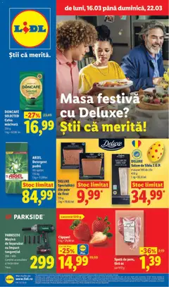 Previzualizarea de cataloage: Lidl Lidl Catalog valabil de la 16.03.2026