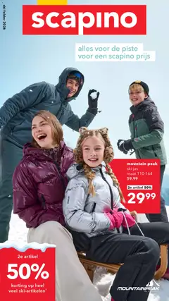 Voorbeeld van Ski folder van winkel Scapino geldig vanaf 06-02-2026