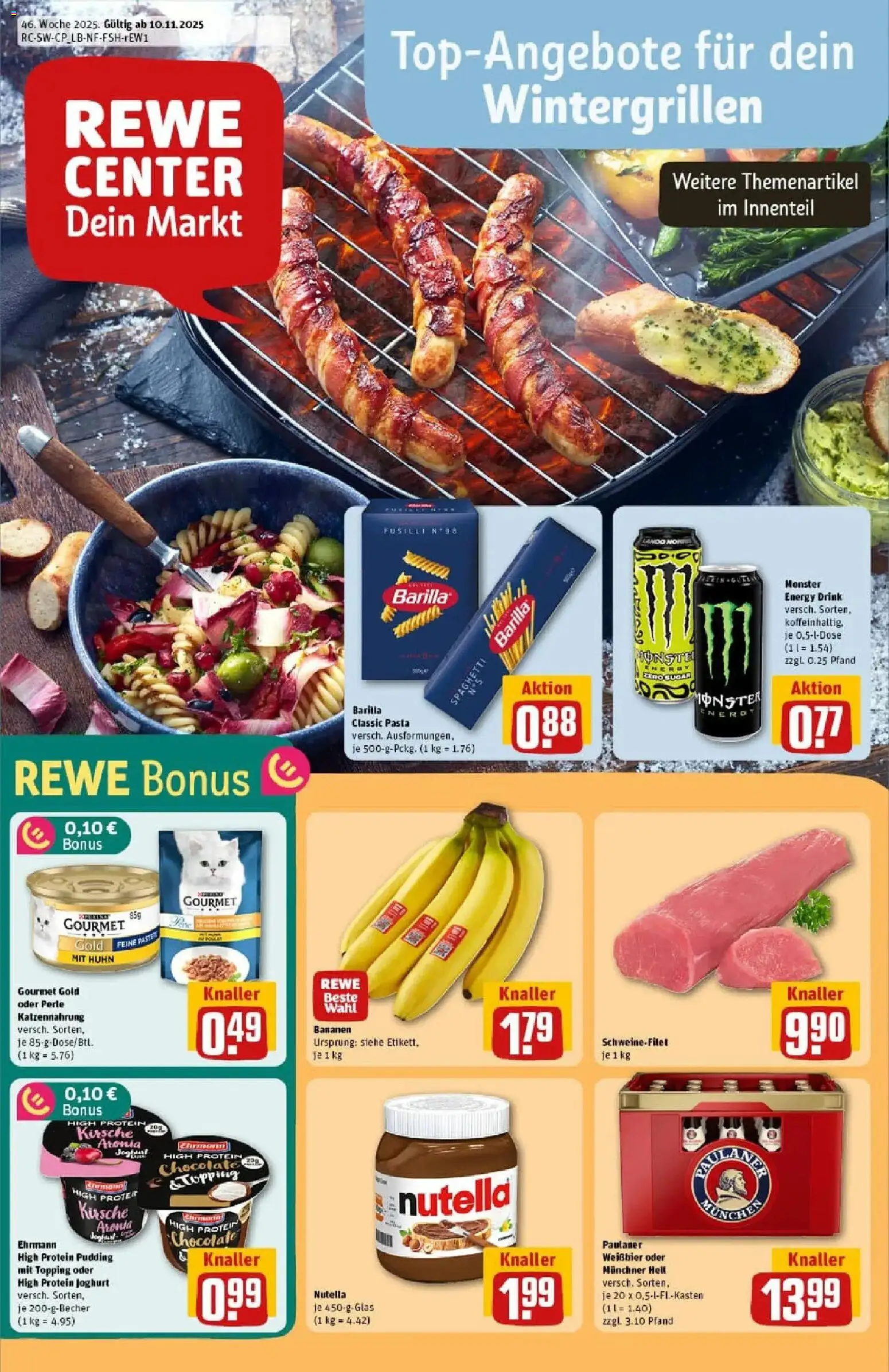 Vorschau von dem Prospekt des Geschäftes Rewe, gültig ab dem 10.11.2025