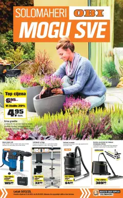 Pregled letka Katalog trgovine OBI vrijedi od 2025.10.13