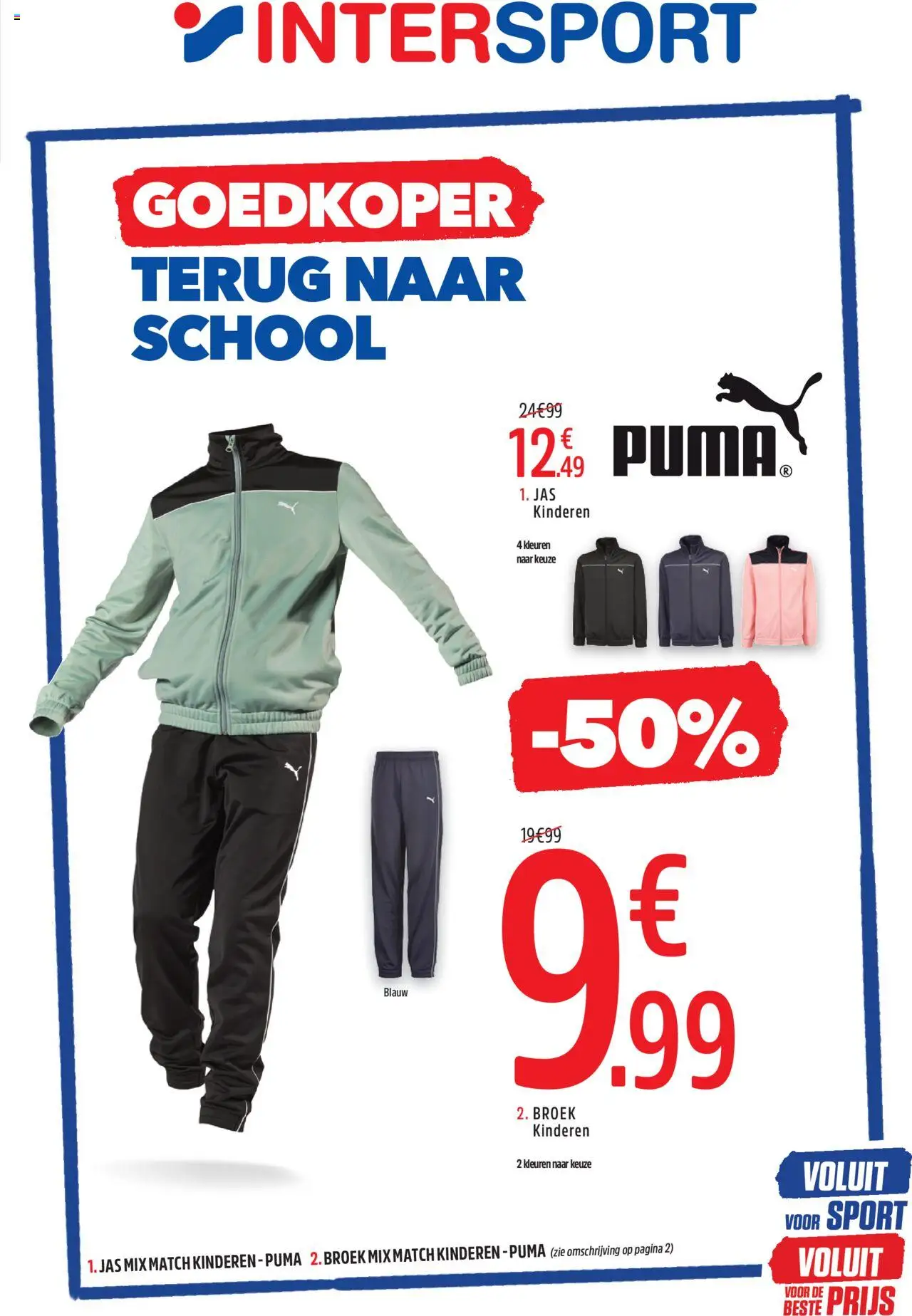 Intersport shop Folder geldig vanaf 04/08/2025 - Paginanummer 1