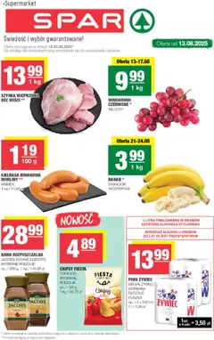 Pogląd gazetki "Gazetka" ze sklepu Spar ważnej od 13.08.2025