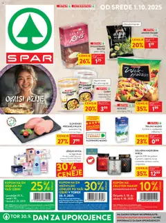 Predogled kataloga iz trgovine Spar veljaven od 01.10.2025