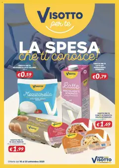 Anteprima dell'opuscolo Attuale volantino dal negozio Visotto valido da 10/09/2025