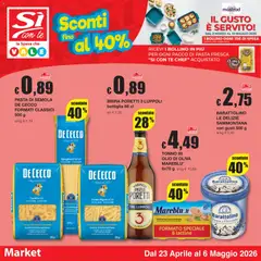 Anteprima dell'opuscolo Sì con Te volantino Market dal negozio Sì con Te valido da 23/04/2026