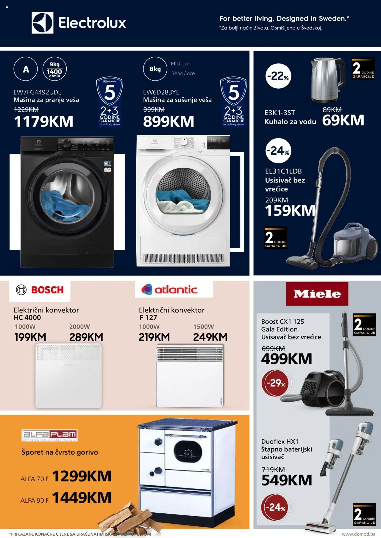 Pregled letka Katalog trgovine Domod vrijedi od 2025.10.10