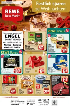 Vorschau von dem Prospekt des Geschäftes Rewe, gültig ab dem 15.12.2025