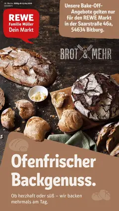 Vorschau von dem Prospekt des Geschäftes Rewe, gültig ab dem 12.04.2026