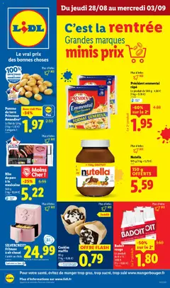 Prévisualisation de Catalogue de la semaine 35 du magasin LIDL formulaire valide 28/08/2025