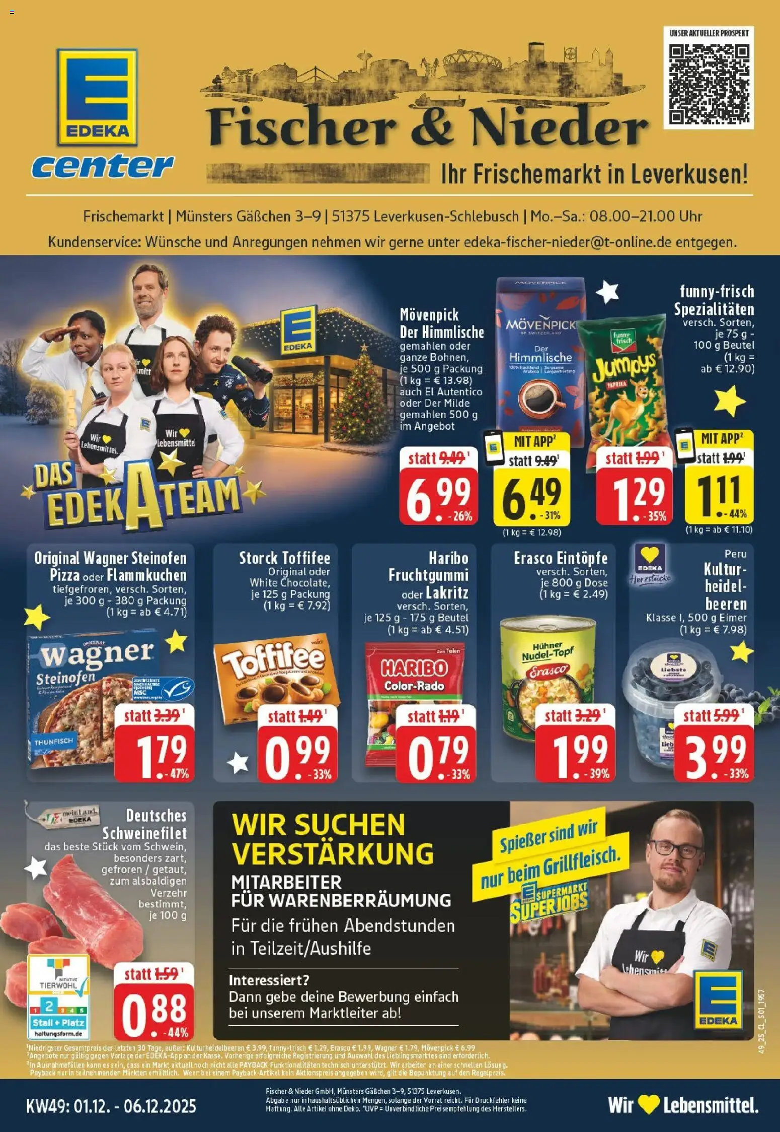 Vorschau von dem Prospekt des Geschäftes Edeka, gültig ab dem 30.11.2025