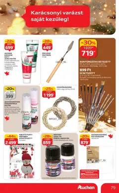 Auchan - Akciós újság Auchan megtekintése, amely érvényes 2025.12.04.-től | Oldal: 79