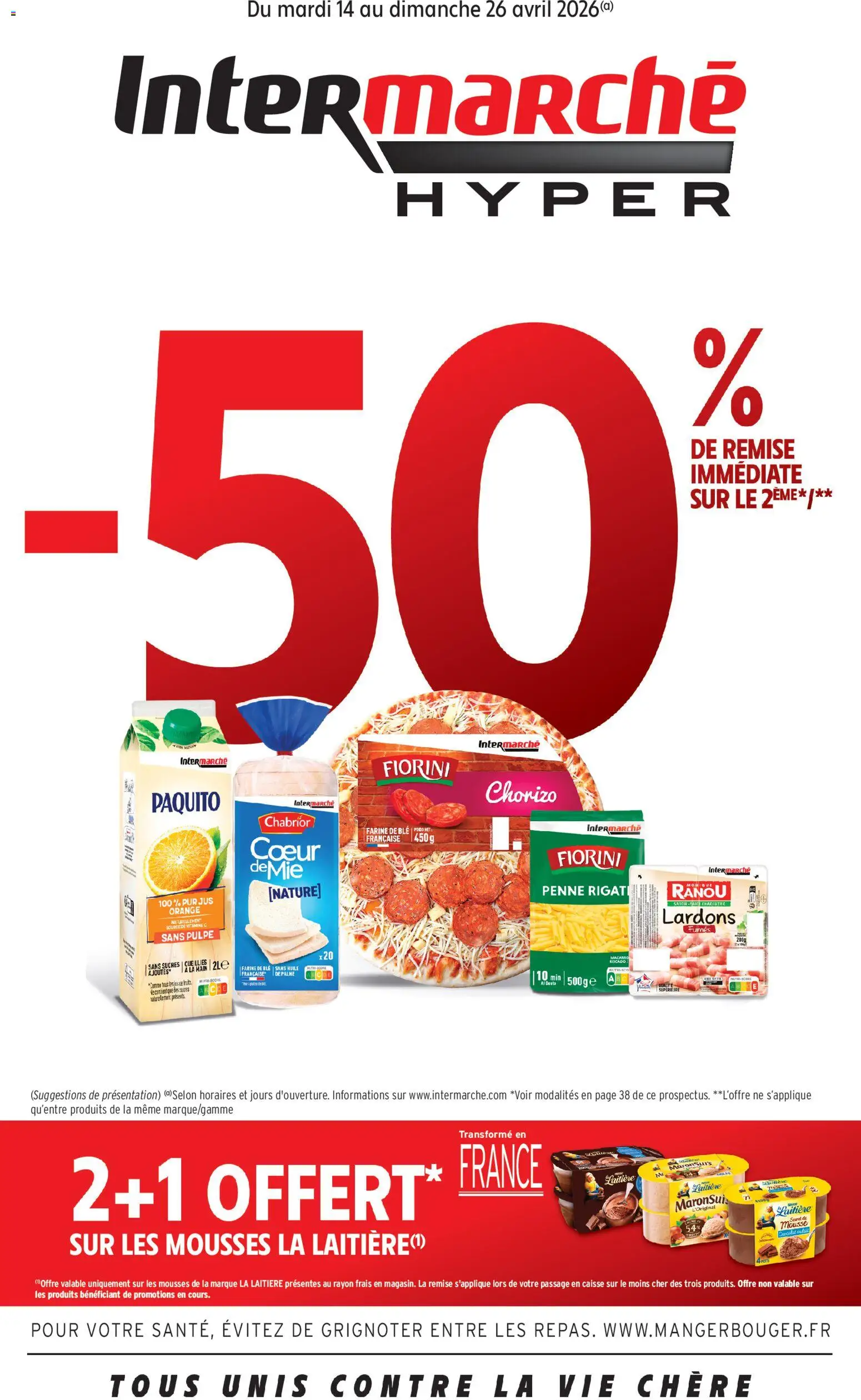 Prévisualisation de Intermarché - Découvrez nos offres de la semaine du magasin Intermarché formulaire valide 14/04/2026