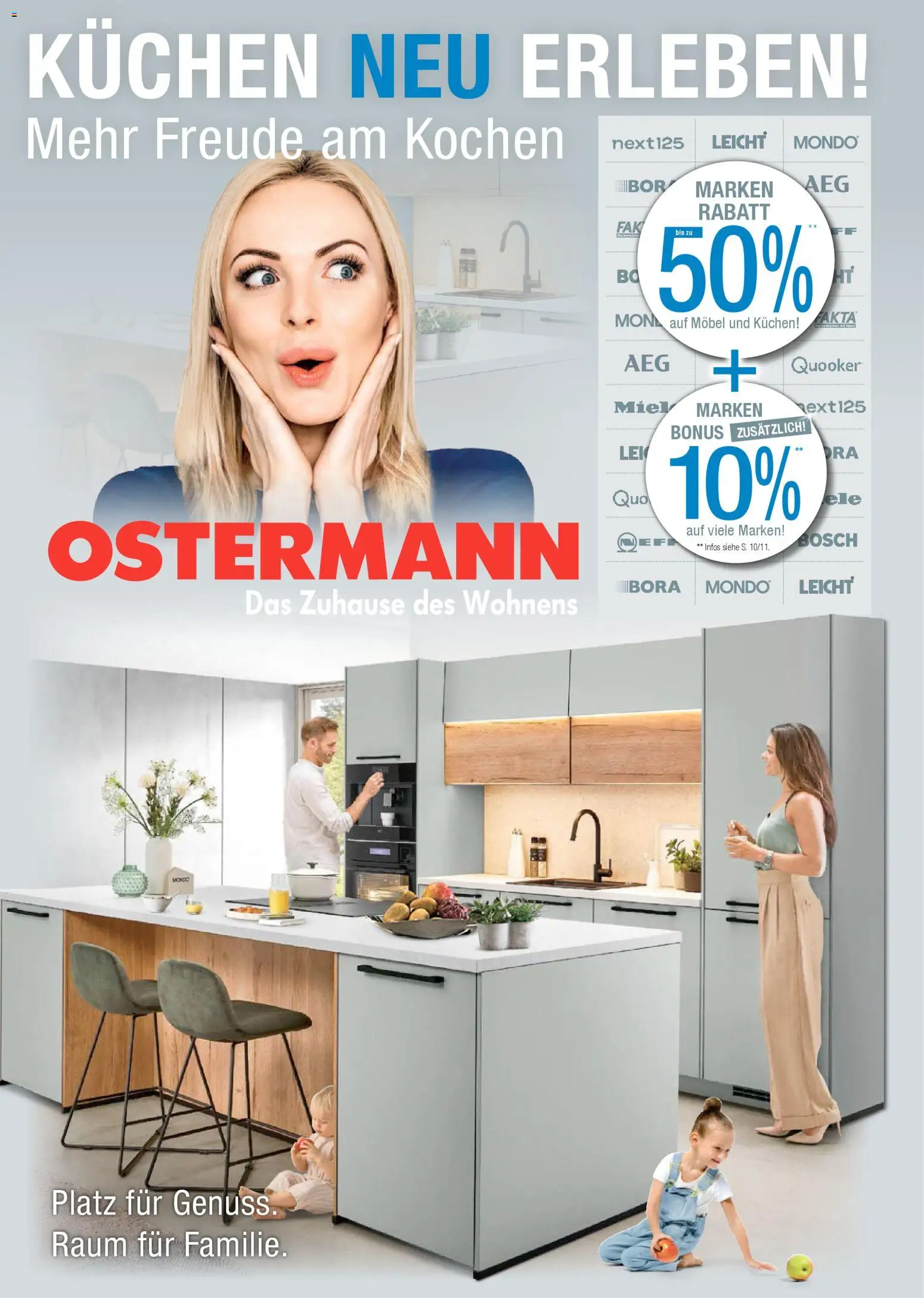 Vorschau von dem Prospekt des Geschäftes Ostermann, gültig ab dem 06.03.2026 - Bosch, Kuchen