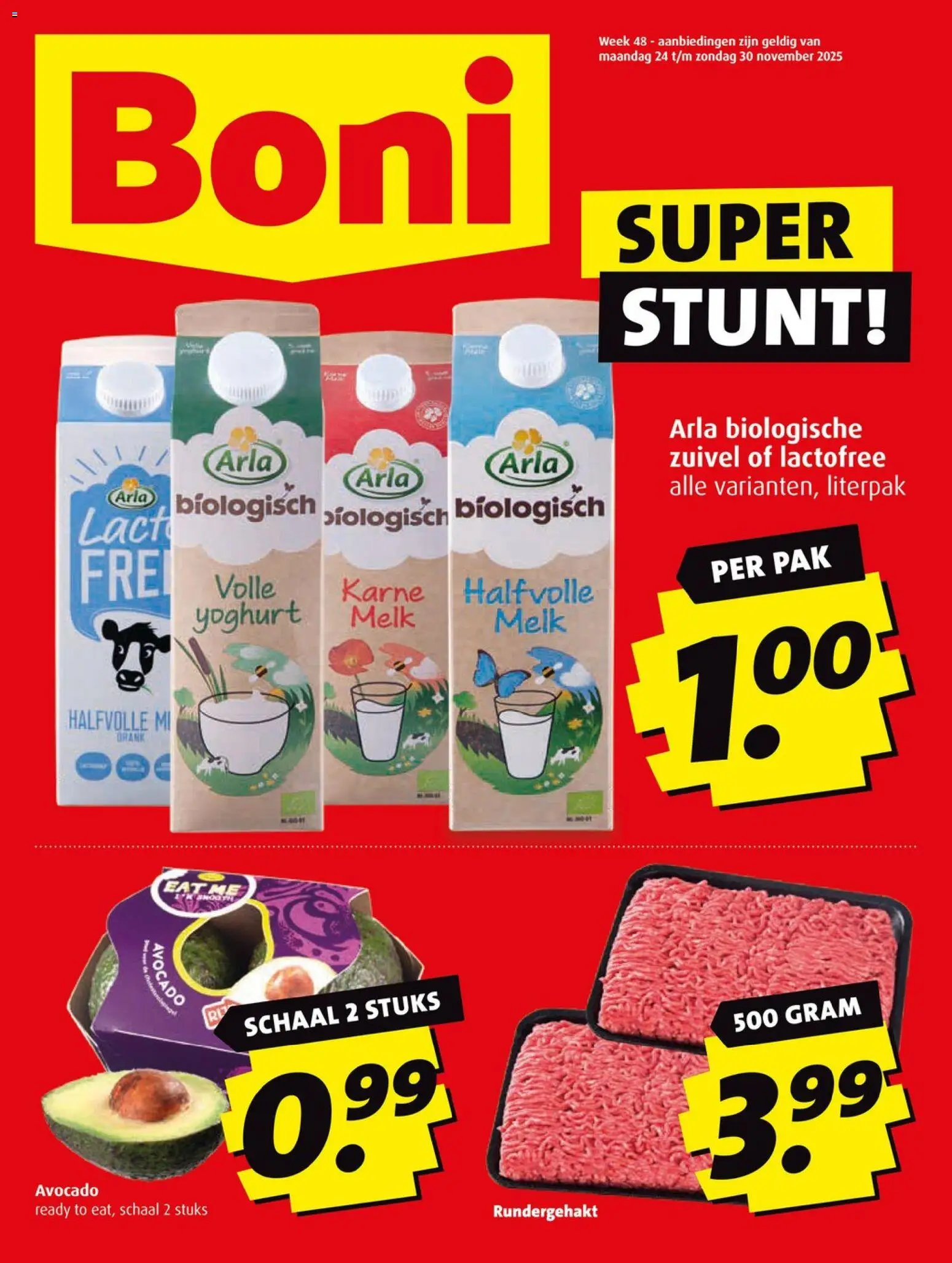 Voorbeeld van Folder week 48 van winkel Boni geldig vanaf 24-11-2025