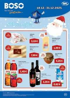 Pregled letka Katalog trgovine Boso vrijedi od 18.12.2025
