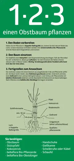 Vorschau der Angebote: bellaflora 1-2-3 einen Obstbaum pflanzen gültig ab 13.02.2023