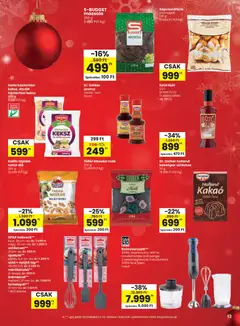 Spar - Akciós újság Spar megtekintése, amely érvényes 2025.12.04.-től | Oldal: 13