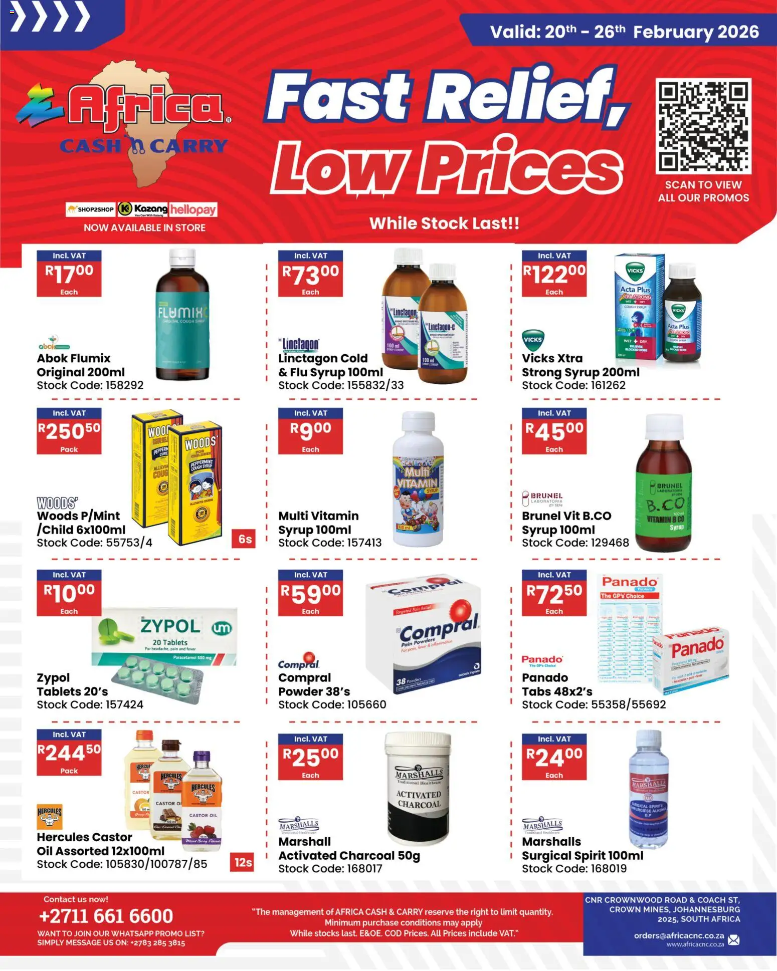 Preview of Africa Cash & Carry flyer valid from 20/02/2026