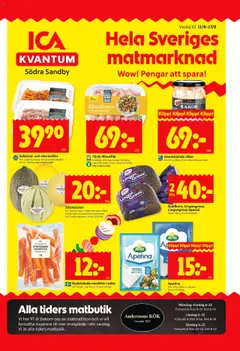 Förhandsgranska reklamblad Södra Sandby från butik ICA Kvantum gäller från 11/08/2025