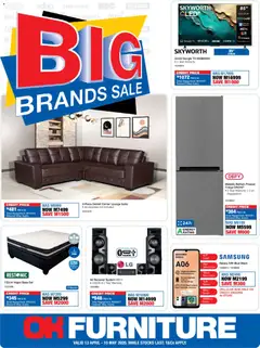 Preview of OK Furniture flyer valid from 13/04/2026