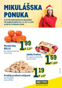 Náhľad Metro letáku platného od 01.12.2025