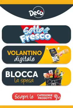 Anteprima dell'opuscolo Attuale volantino dal negozio Decò valido da 23/02/2026